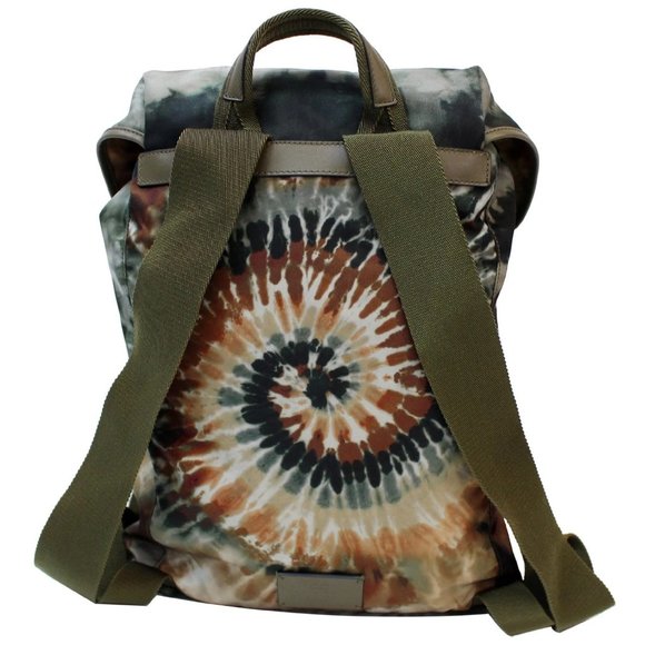 VALENTINO GARAVANI TIE-DYE FLAP TOP NYLON BACKPACK main image 14